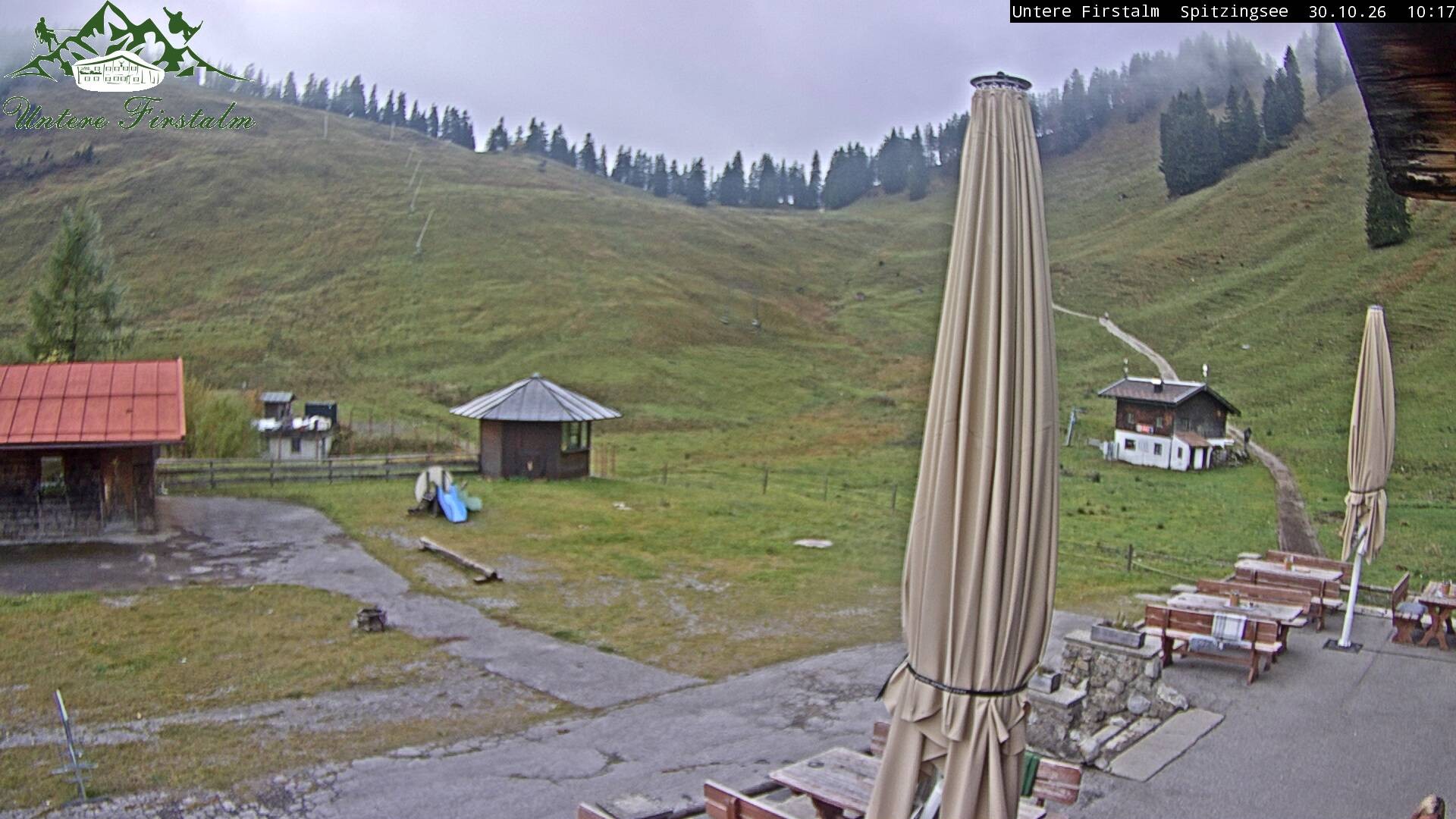 Archiv Foto Webcam Spitzingsee - Sonnenterrasse Untere Firstalm