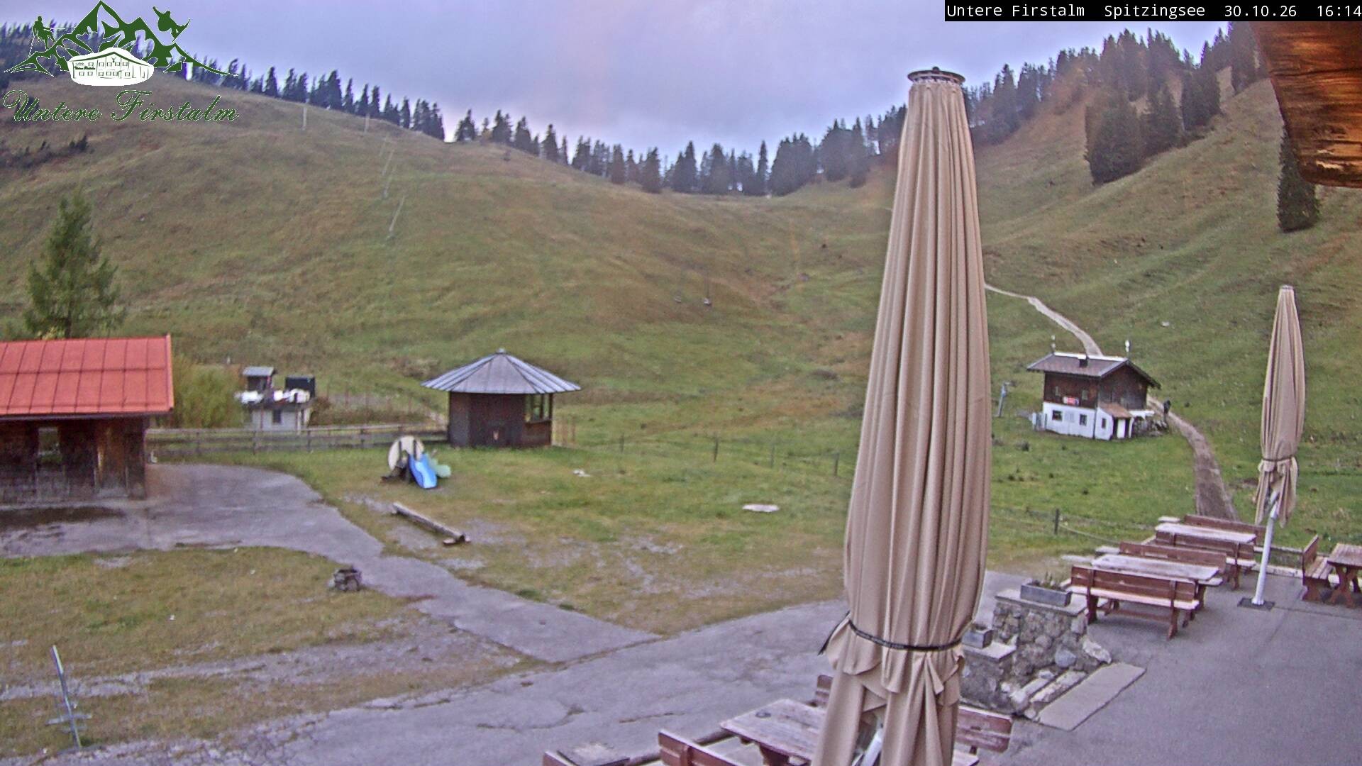 Archiv Foto Webcam Spitzingsee - Sonnenterrasse Untere Firstalm
