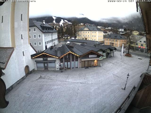 Archiv Foto Webcam Marktplatz in Abtenau