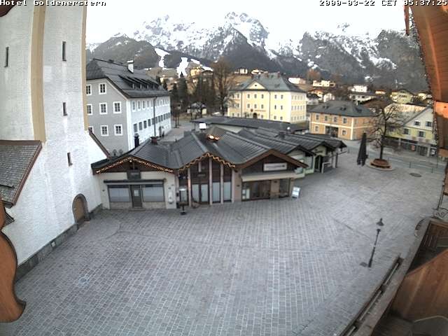 Archiv Foto Webcam Marktplatz in Abtenau