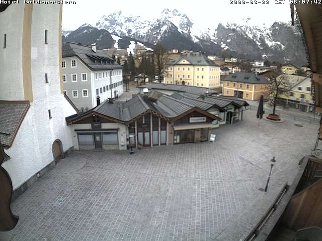 Archiv Foto Webcam Marktplatz in Abtenau