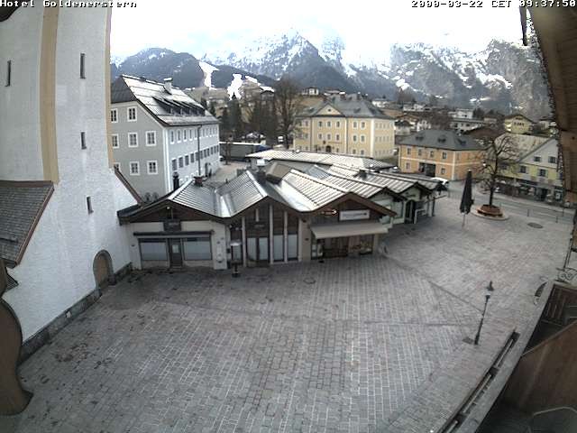 Archiv Foto Webcam Marktplatz in Abtenau