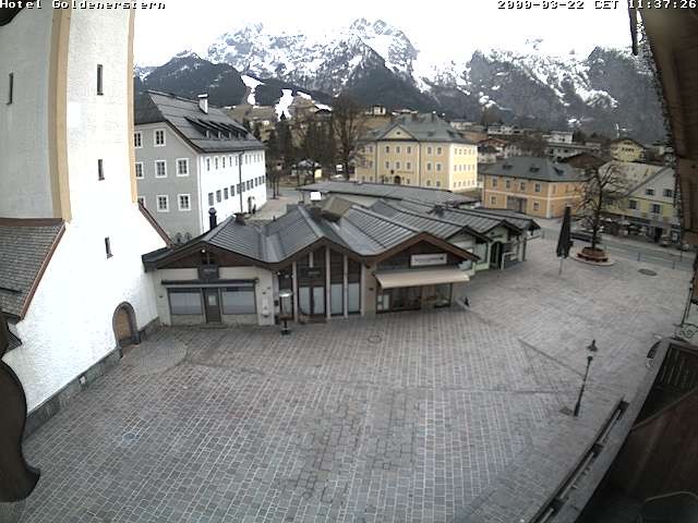 Archiv Foto Webcam Marktplatz in Abtenau