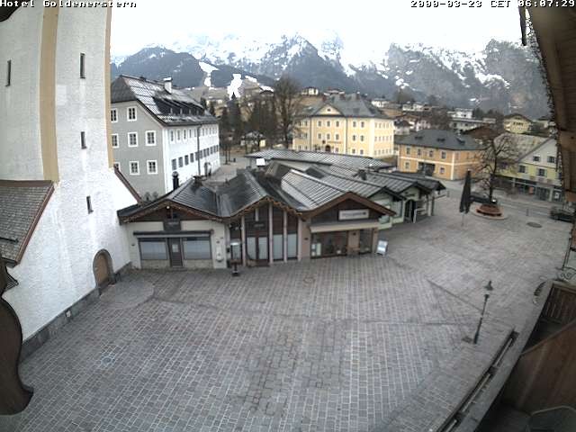 Archiv Foto Webcam Marktplatz in Abtenau