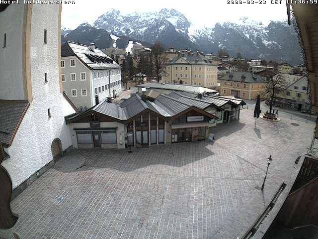 Archiv Foto Webcam Marktplatz in Abtenau