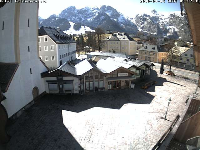 Archiv Foto Webcam Marktplatz in Abtenau