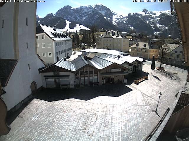 Archiv Foto Webcam Marktplatz in Abtenau