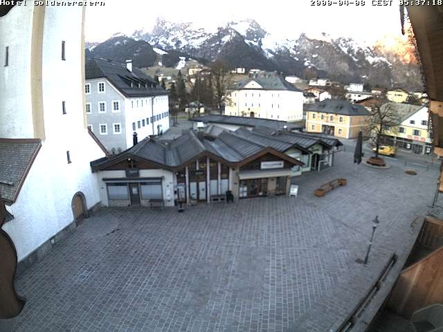 Archiv Foto Webcam Marktplatz in Abtenau