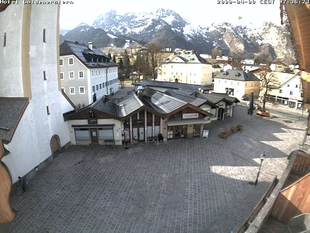 Archiv Foto Webcam Marktplatz in Abtenau