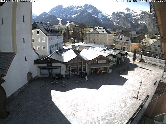 Archiv Foto Webcam Marktplatz in Abtenau