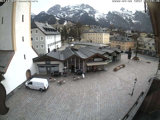 Archiv Foto Webcam Marktplatz in Abtenau