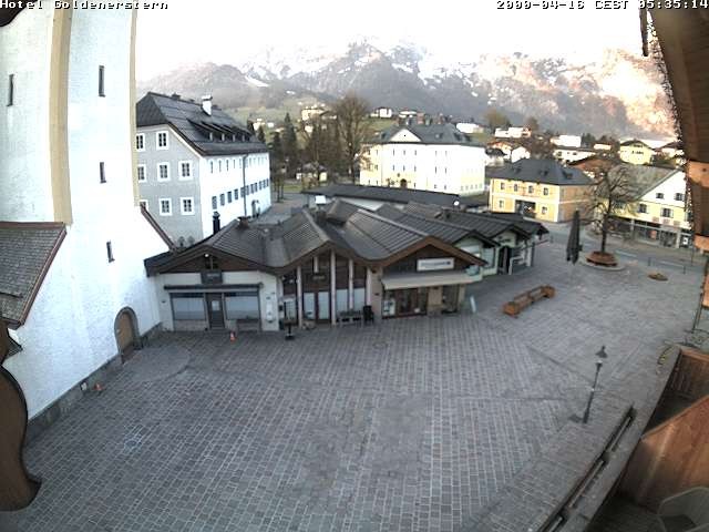 Archiv Foto Webcam Marktplatz in Abtenau