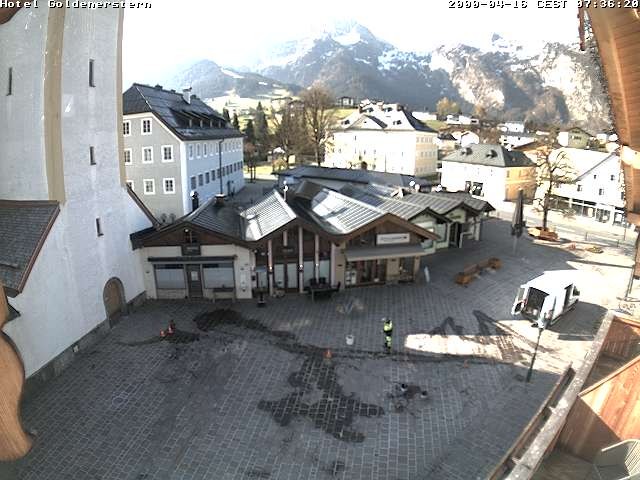 Archiv Foto Webcam Marktplatz in Abtenau