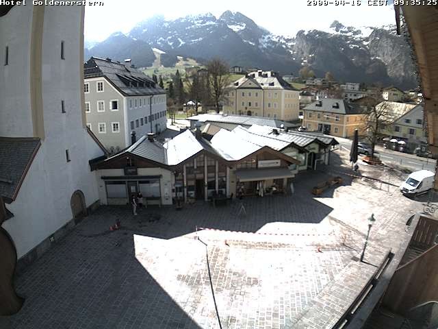 Archiv Foto Webcam Marktplatz in Abtenau