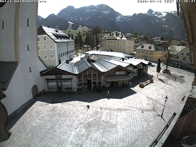 Archiv Foto Webcam Marktplatz in Abtenau