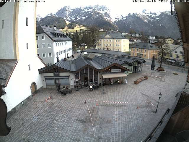 Archiv Foto Webcam Marktplatz in Abtenau