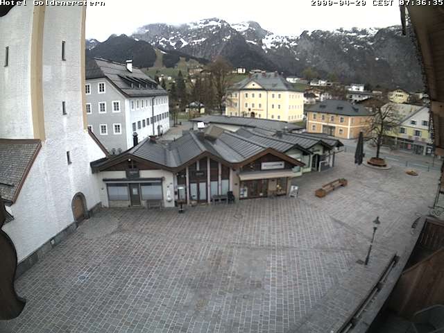 Archiv Foto Webcam Marktplatz in Abtenau