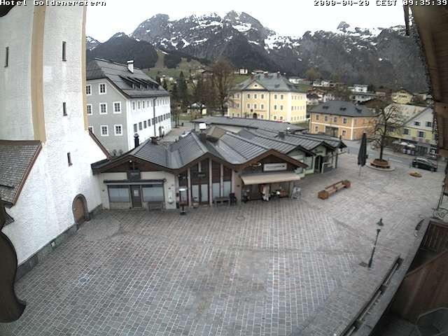 Archiv Foto Webcam Marktplatz in Abtenau
