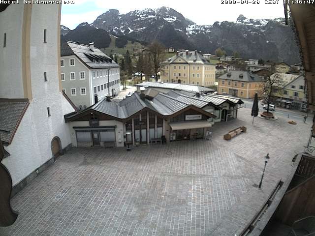 Archiv Foto Webcam Marktplatz in Abtenau