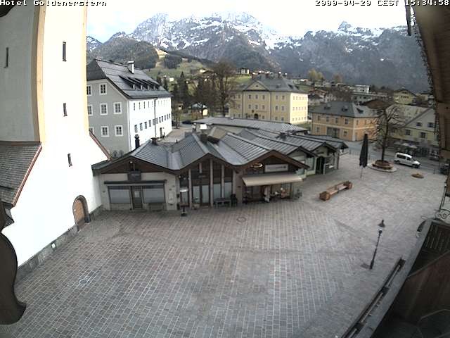 Archiv Foto Webcam Marktplatz in Abtenau