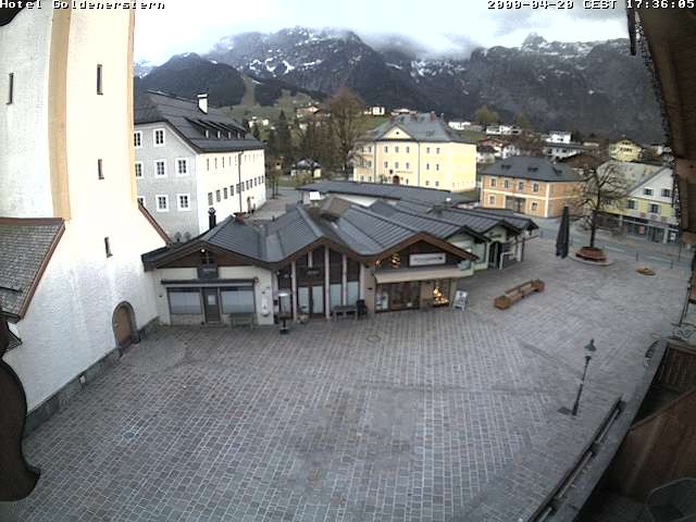 Archiv Foto Webcam Marktplatz in Abtenau