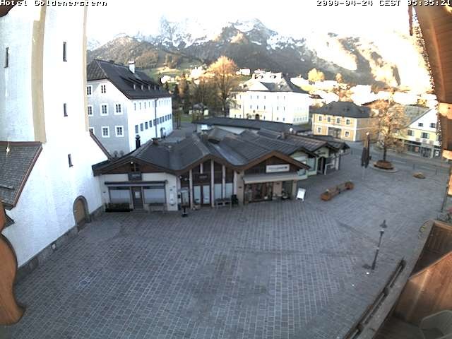 Archiv Foto Webcam Marktplatz in Abtenau