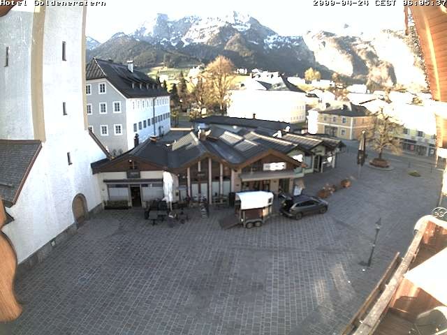 Archiv Foto Webcam Marktplatz in Abtenau