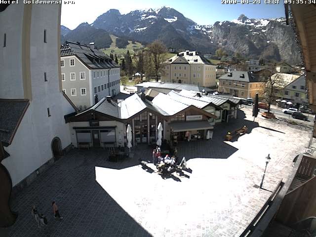 Archiv Foto Webcam Marktplatz in Abtenau