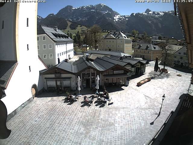 Archiv Foto Webcam Marktplatz in Abtenau