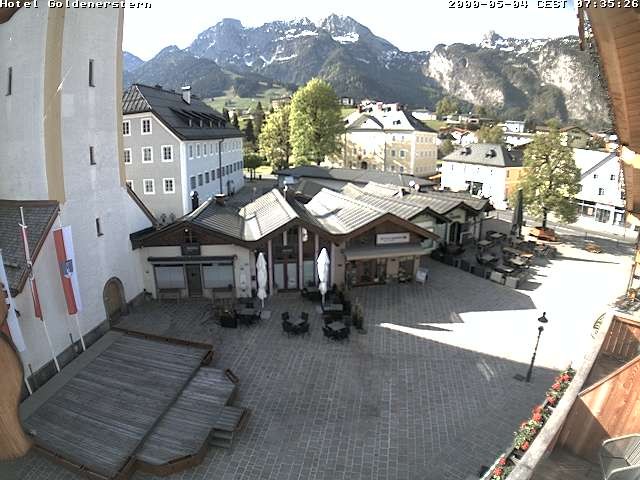 Archiv Foto Webcam Marktplatz in Abtenau