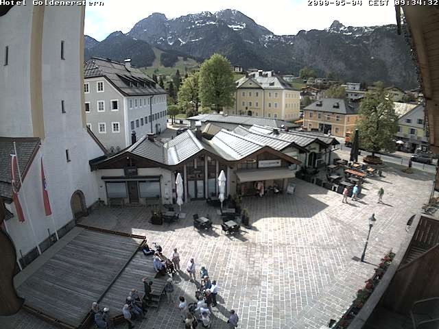 Archiv Foto Webcam Marktplatz in Abtenau