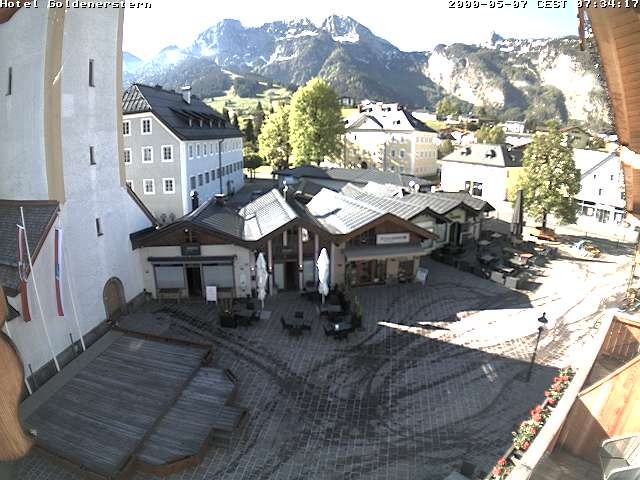 Archiv Foto Webcam Marktplatz in Abtenau
