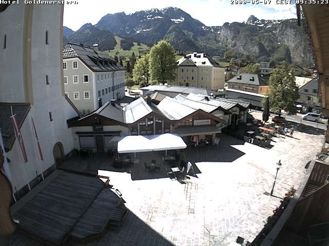 Archiv Foto Webcam Marktplatz in Abtenau
