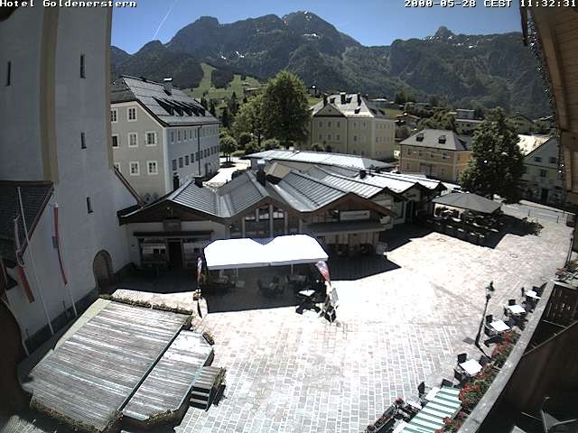 Archiv Foto Webcam Marktplatz in Abtenau