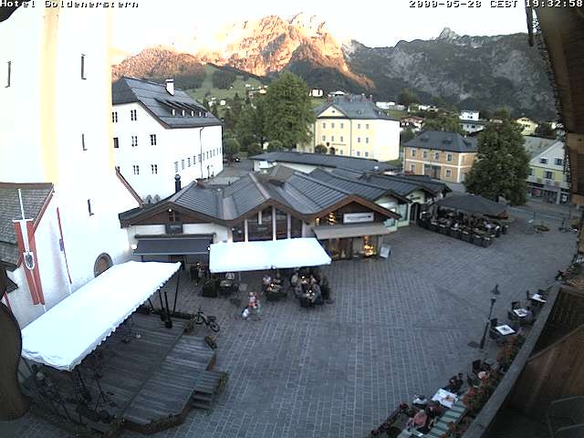Archiv Foto Webcam Marktplatz in Abtenau