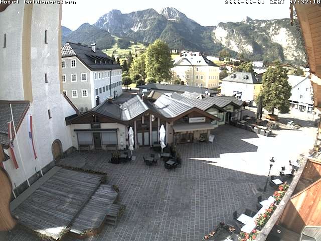 Archiv Foto Webcam Marktplatz in Abtenau
