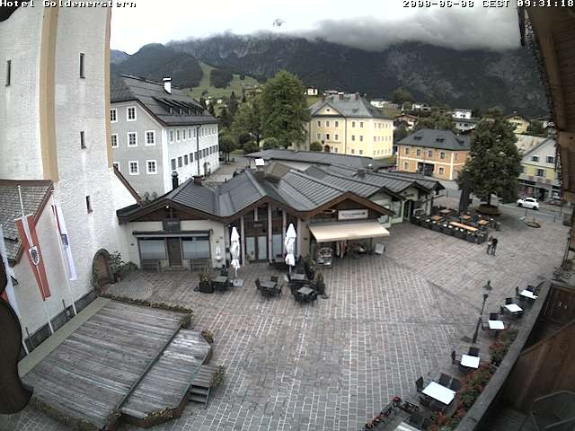 Archiv Foto Webcam Marktplatz in Abtenau