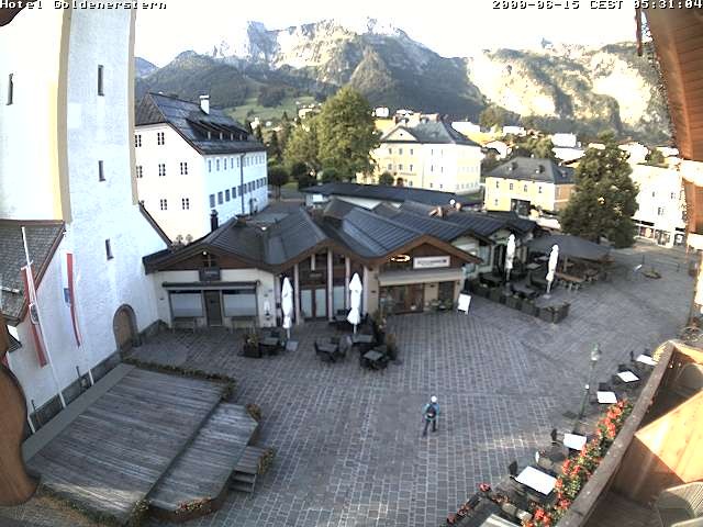 Archiv Foto Webcam Marktplatz in Abtenau