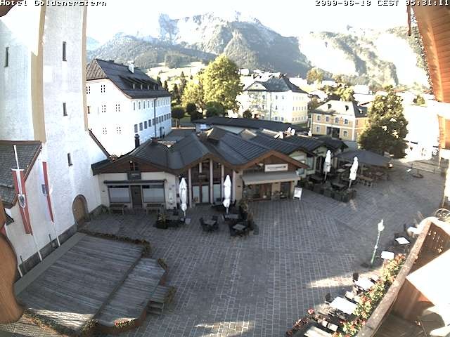 Archiv Foto Webcam Marktplatz in Abtenau