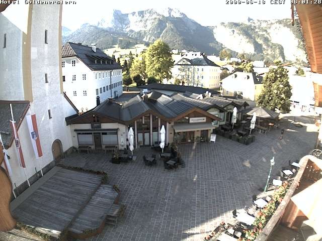 Archiv Foto Webcam Marktplatz in Abtenau