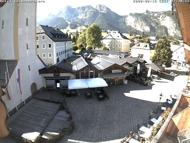 Archiv Foto Webcam Marktplatz in Abtenau