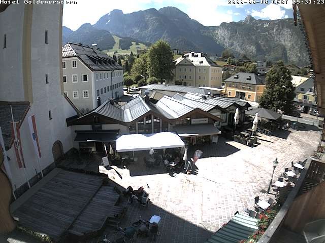 Archiv Foto Webcam Marktplatz in Abtenau
