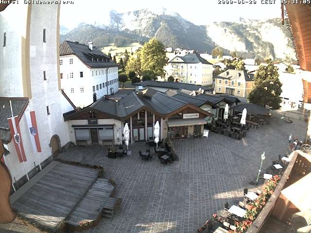 Archiv Foto Webcam Marktplatz in Abtenau
