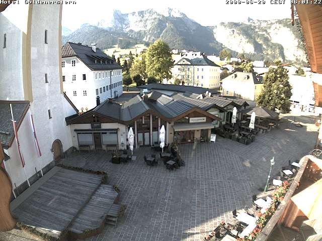Archiv Foto Webcam Marktplatz in Abtenau