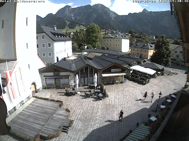 Archiv Foto Webcam Marktplatz in Abtenau