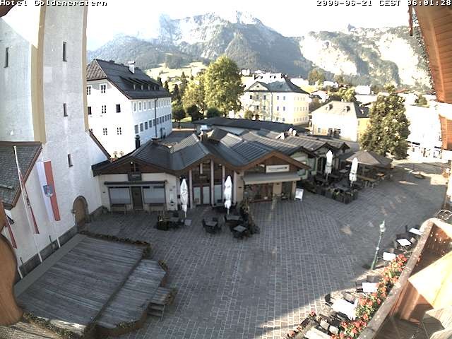 Archiv Foto Webcam Marktplatz in Abtenau
