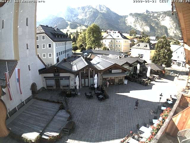 Archiv Foto Webcam Marktplatz in Abtenau
