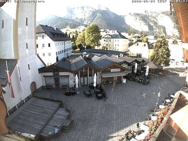 Archiv Foto Webcam Marktplatz in Abtenau