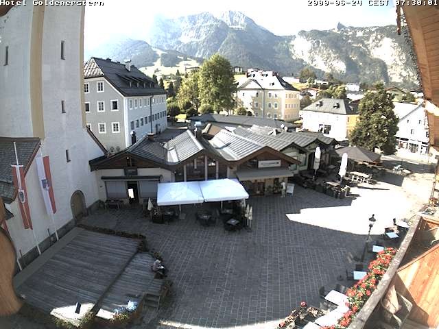 Archiv Foto Webcam Marktplatz in Abtenau
