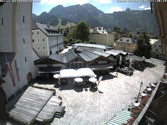 Archiv Foto Webcam Marktplatz in Abtenau